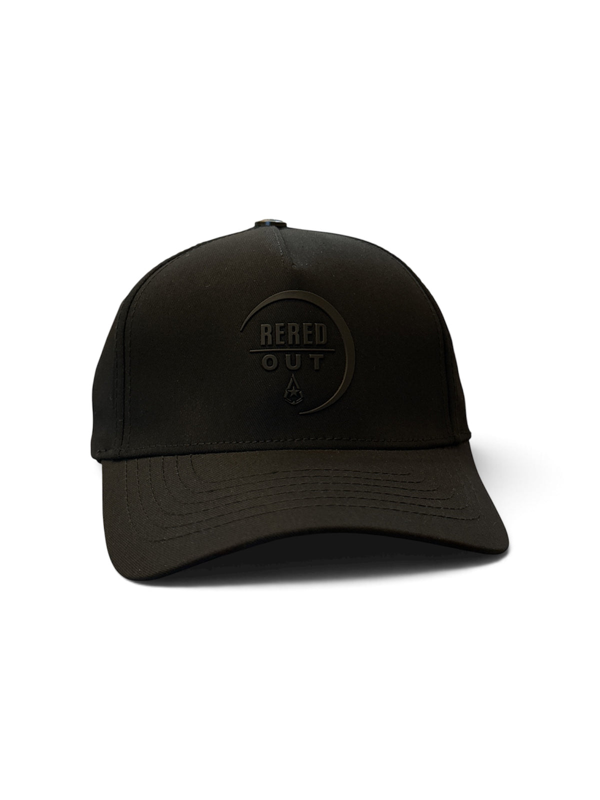 Black Tonal Emblem Cap - front