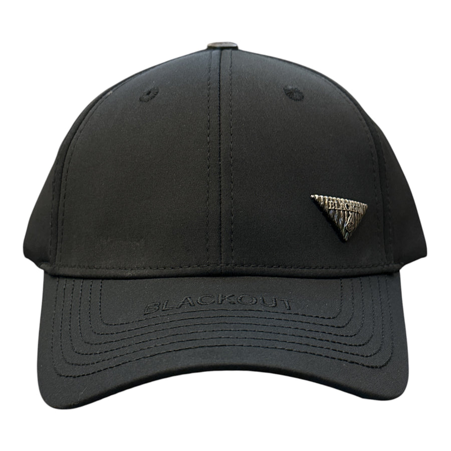 Black Metal-Badge Performance Cap