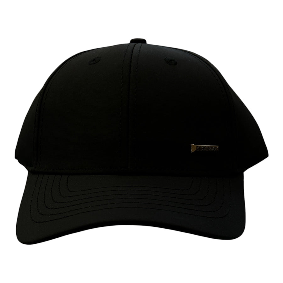 Black Minimal Plate Cap