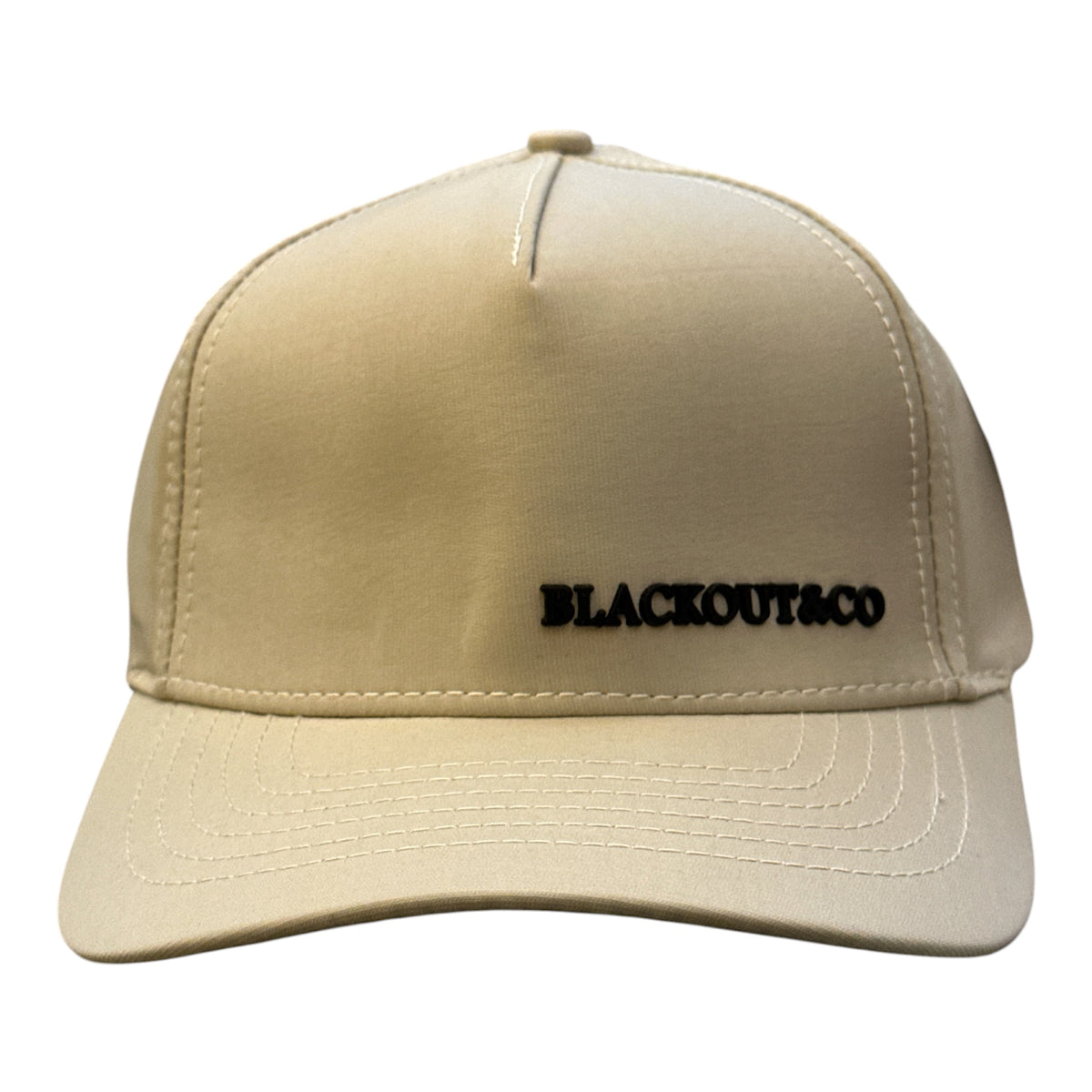 Cream Wordmark Cap - front