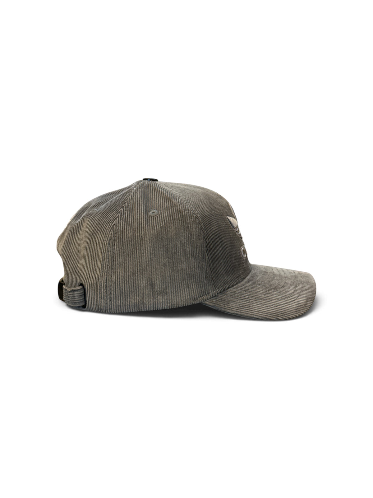 Stone Embossed Corduroy Cap - side/back view