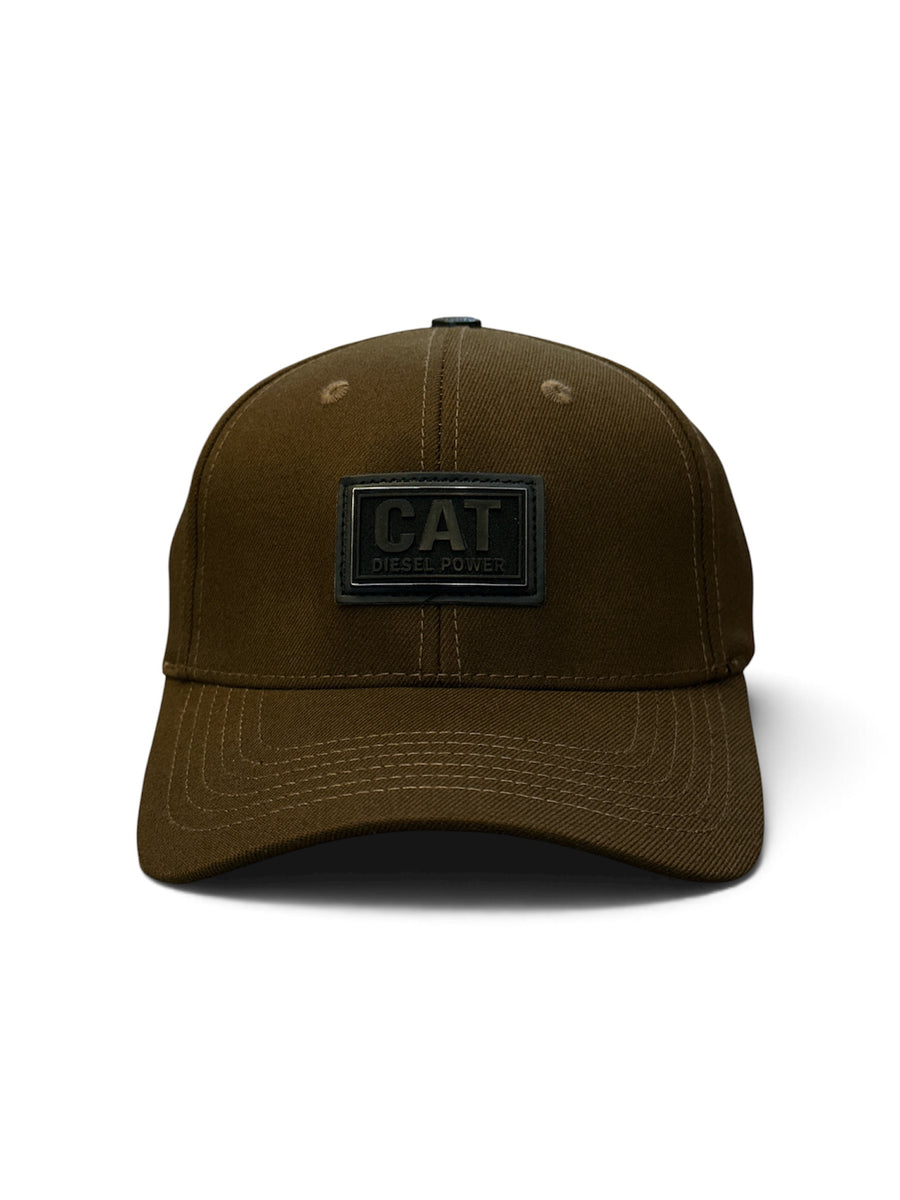 Olive Rectangle-Patch Cap