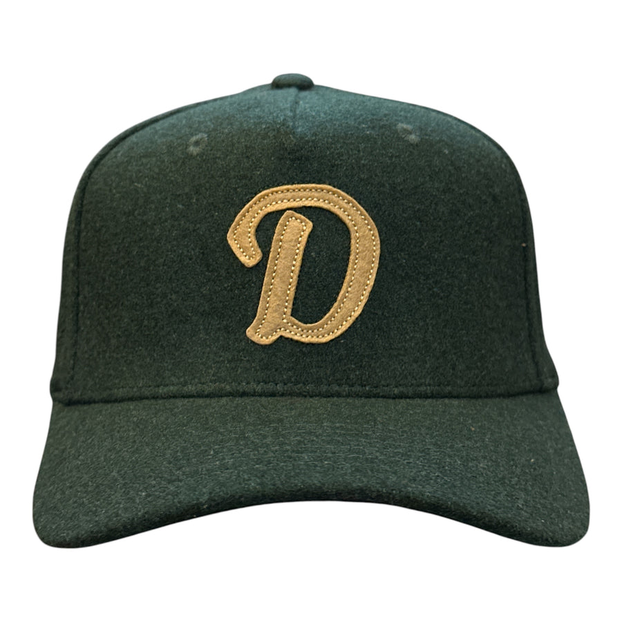 Forest Wool Letter Cap