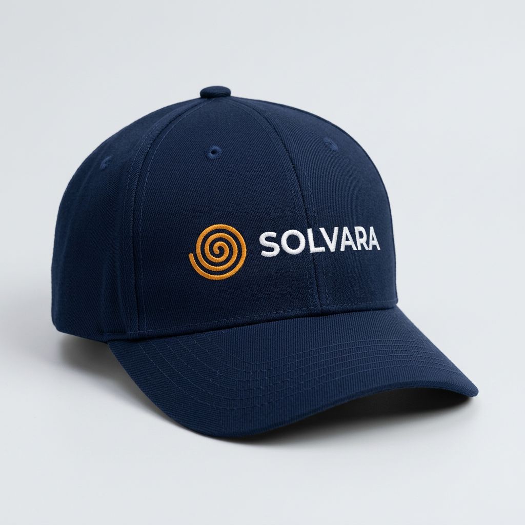 Embroidered wordmark