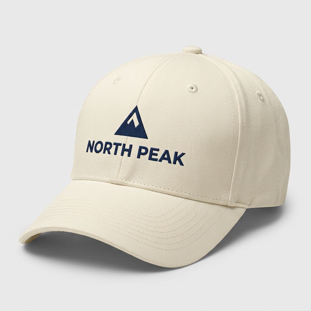 Icon above wordmark